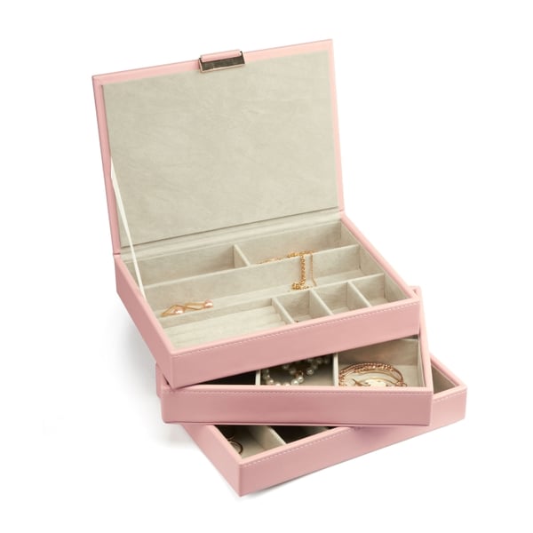 Gillian Jones Smykkeskrin i flere lag - Creme - Rosa