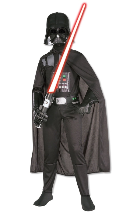 Disney Rubies - Tähtien sota puku - Darth Vader (128 cm)