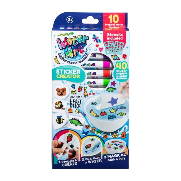 Water Art Stickerset med 12 färger (33130111)