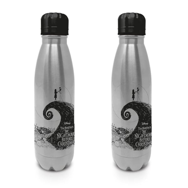 Pyramid International NIGHTMARE BEFORE CHRISTMAS (SILHOUETTE) METAL DRINKS BOTTLE