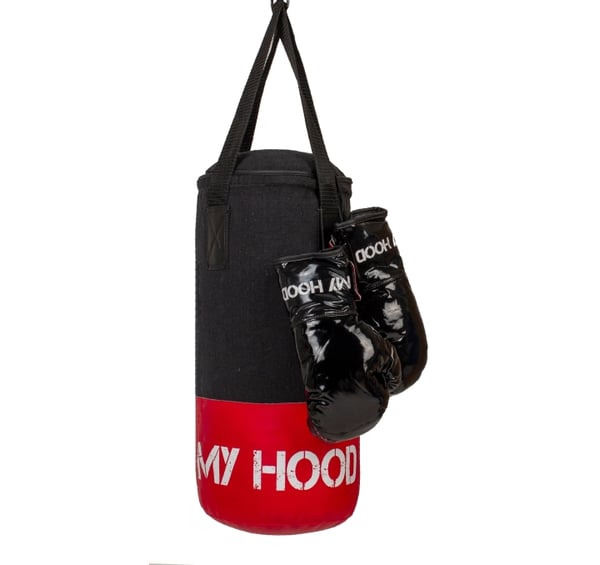 My Hood Boksesæk med handsker 4 kg, 4-10 år (201042)