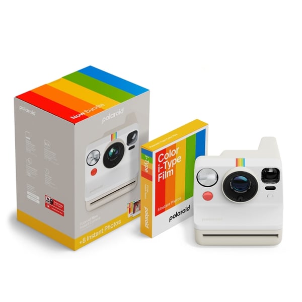 Polaroid Camera Now Generation 3 E-Box Instant Hvit Polaroid Camera Now Generation 3 E-Box Instant Hvit