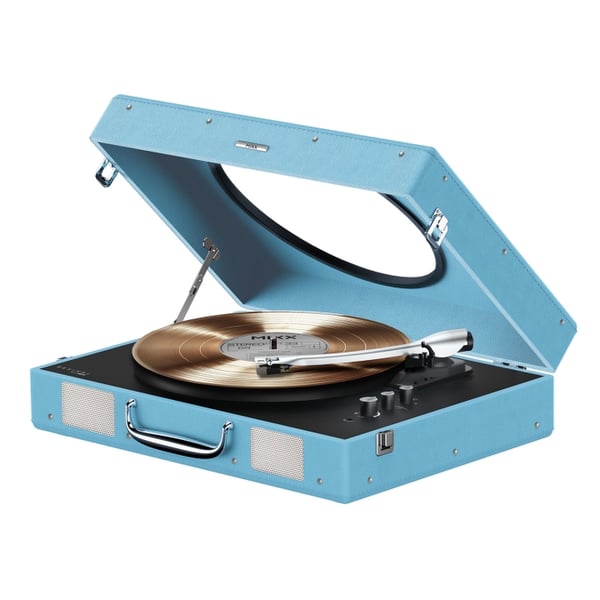 MIXX Vinylskivspelare Revival 65 Stereo Blå