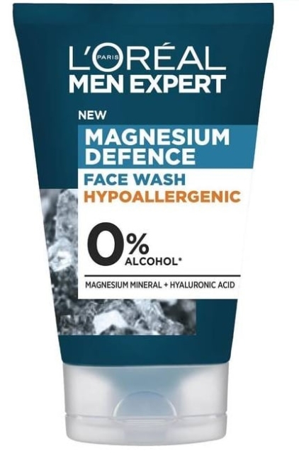L'Oreal Paris - Men Expert Magnesium Defense Face Wash 100 ml