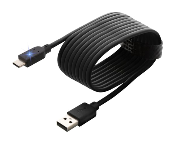 Nyko Charge Link USB/USB-C för Playstation 5 / Xbox Series X - S - 2,5 meter