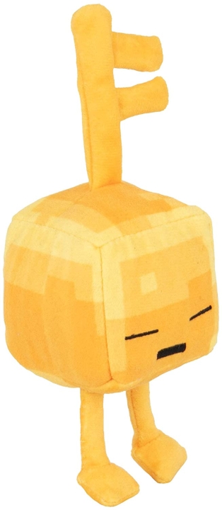 Minecraft Dungeons Mini Crafter Gold Key Sleeping Golem Plysj (4,5 tommer)