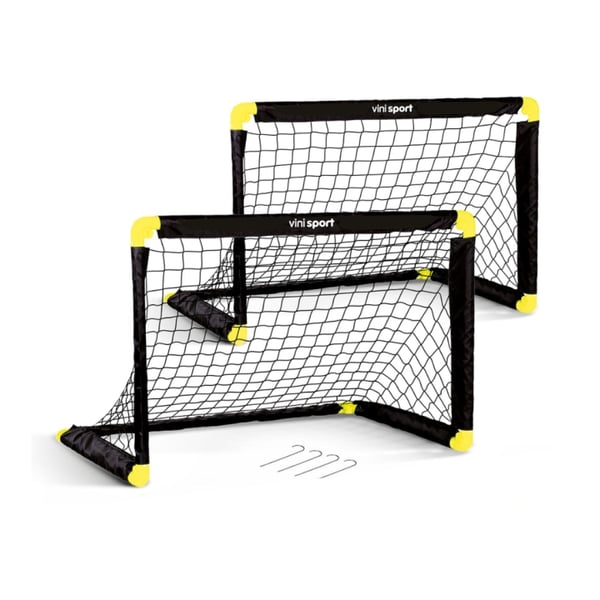Vini Sport 2 x sammenleggbart fotballmål (24406)