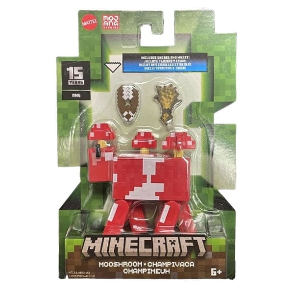 MINECRAFT Biome Builds - 8 cm Mooshroom (HTL83)