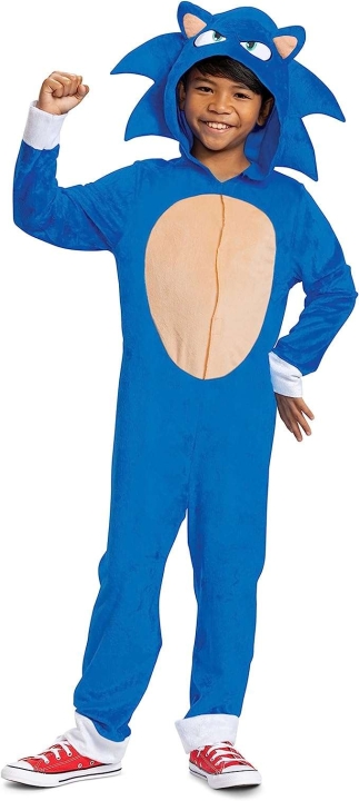 Disguise Sonic Movie Classic-kostyme (128 cm)