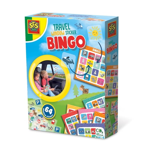 SES Creative Game Bingo Klistermærker til bilruder - (S02238) SES Creative Game Bingo Klistermærker til bilruder - (S02238)