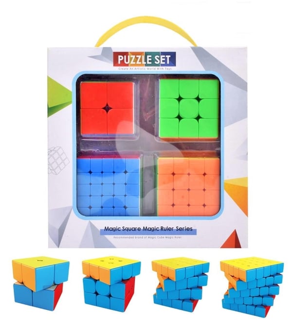 Vini Games Magisk kube sett med 4 (31287)