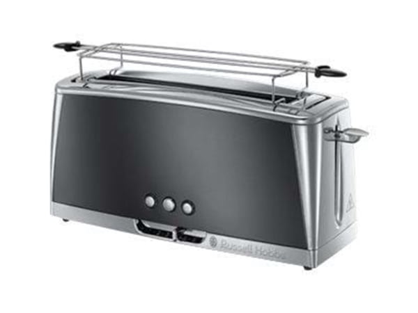 Russell Hobbs Luna brødrister med 2 skiver og lang spalte - måneskinnsgrå