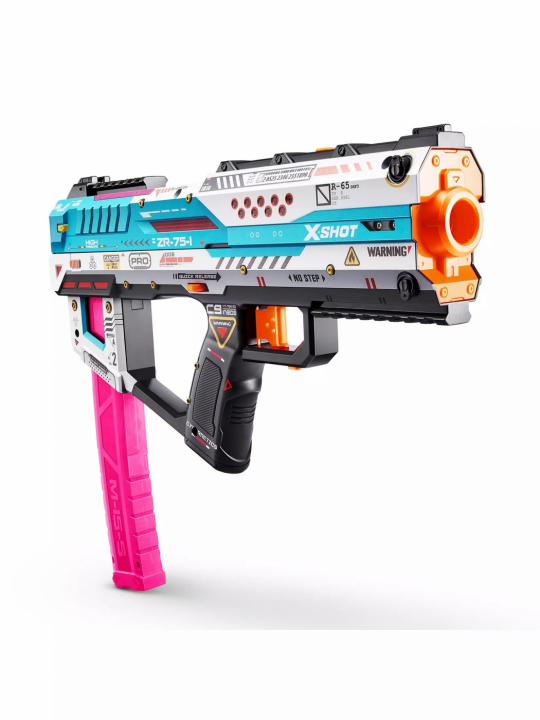 X-Shot SKINS Pro Series - Fury-X Blaster (40 tikkaa) - (36772) X-Shot SKINS Pro Series - Fury-X Blaster (40 tikkaa) - (36772)
