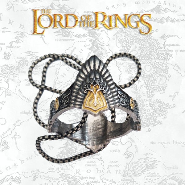 Lord of the Rings The Lord of the Rings Rajoitettu painos Replica Crown of Elessar kaulakoru