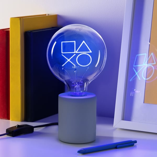 Paladone Playstation - Led Neon Bulb-lampe Paladone Playstation - Led Neon Bulb-lampe