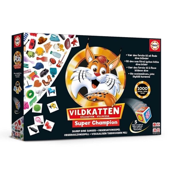 Educa Vildkatten Super Champion 1000 (Nordic) (78-19540)