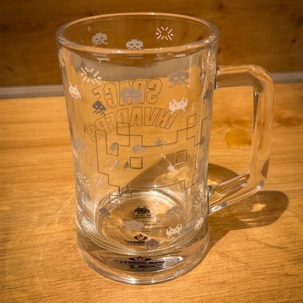 Mad Monkey Space - Space Invaders - Ølglass (350 ml) - 350 ml