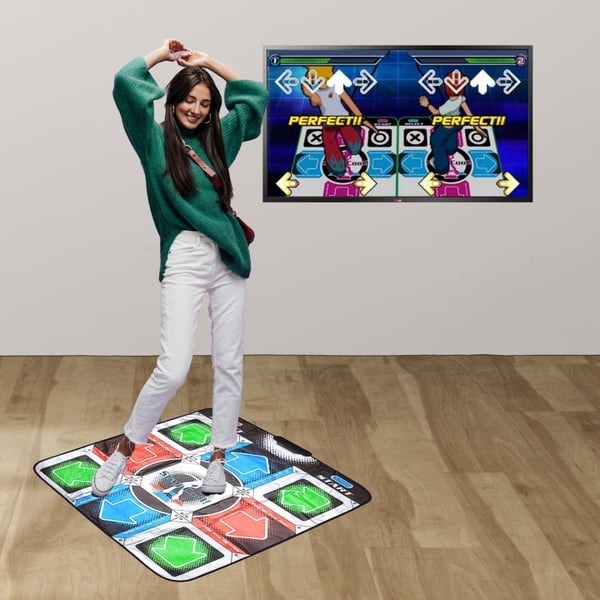 Mad Monkey Retro Dance Mat (sis. 110 kappaletta, 9 vaihetta, 10 hahmoa)