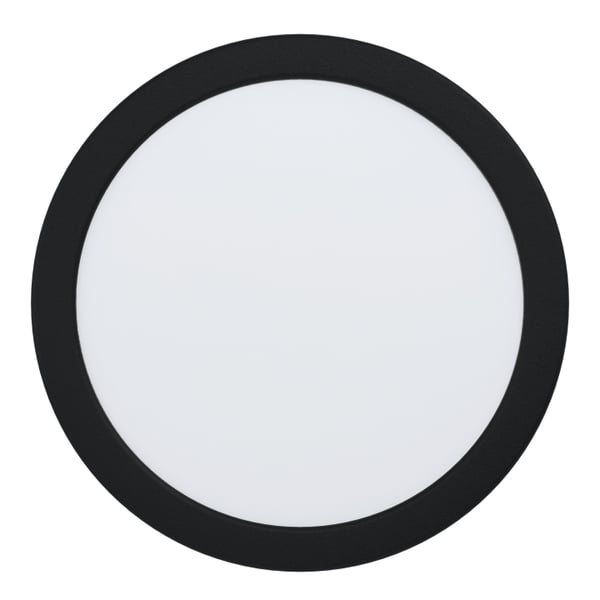 Eglo Fueva-Z Smart indbygningslampe Ø21,6 cm - Sort, Zigbee & Bluetooth