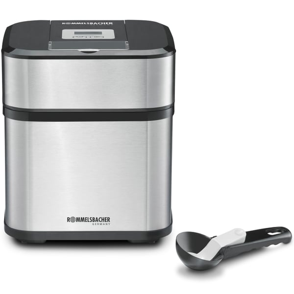 Rommelsbacher Glassmaskin  IM 12 Kurt  0,5l Rostfri  Sorbet,Glass Frusen Yogurt Slush