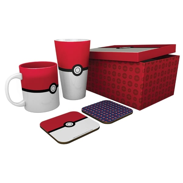 Abysse POKEMON Pack Glass + krus + 2 underkop - Pokéball - XXL
