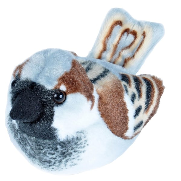 Wild Republic Pehmolelu Bird With Sound 18 cm Varpunen Wild Republic Pehmolelu Bird With Sound 18 cm Varpunen