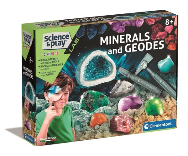 Clementoni Mineraler og geoder - (I-78828)