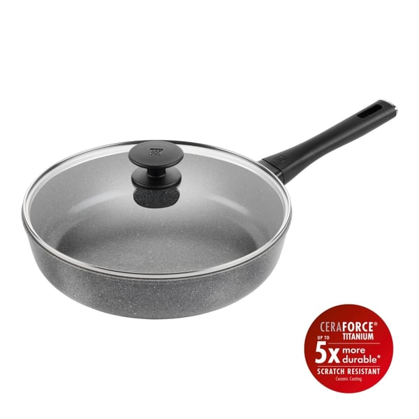 Zwilling Terreno Plus keramisk sauterpande - grå - 28 cm