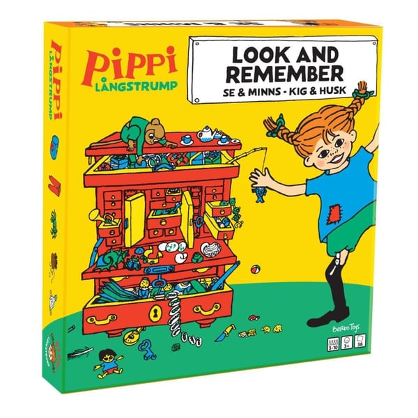ASTRID LINDGREN Spel Pippi Långstrump - Look and Remember