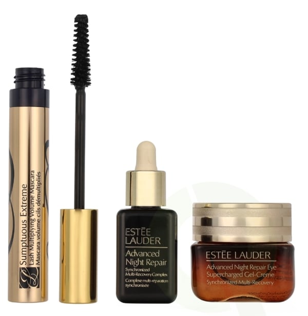 Estee Lauder Eye Transformers Repair Set 38 ml Advanced Night Repair Eye Supercharged Gel Creme 15ml/Advanced Night Repair 15ml/Sumptuous Mascara Extr