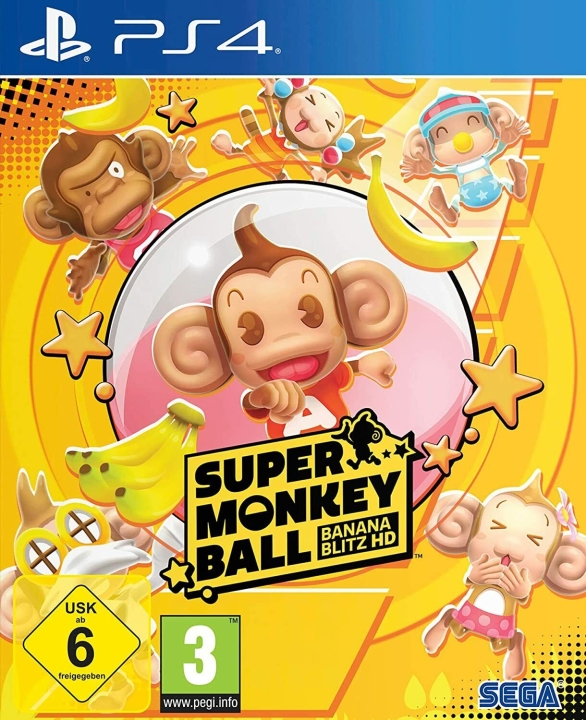 Super Monkey Ball: Banana Blitz HD (DE-Multi In game) (PS4) Super Monkey Ball: Banana Blitz HD (DE-Multi In game) (PS4)