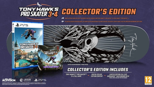Tony Hawk's Pro Skater 3 + 4 Collectors Edition (PS5)