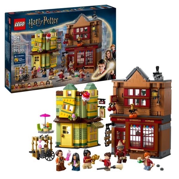 LEGO Harry Potter TM - Laadukkaat Quidditch™-tarvikkeet ja jäätelöbaari (76452)