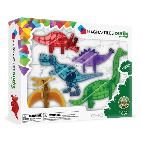 Magna Tiles MAGNA-TILES - DDinos set med 5 delar (90229)