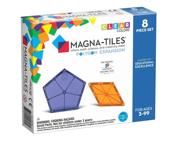 Magna Tiles MAGNA-TILES - Polygons Expansion 8-delt sett (90217)