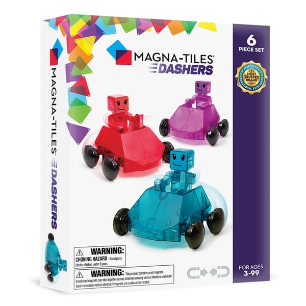 Magna Tiles MAGNA-TILES - Dashers, set om 6 delar (90234)