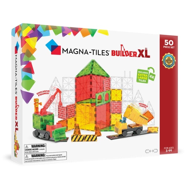 Magna Tiles MAGNA-TILES - Byggare XL 50 st (90289)