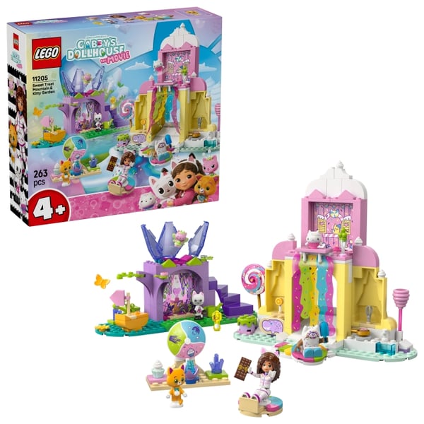 LEGO Gaby's dukkehus - Sweet Treat Mountain & Kitty Garden (11205)