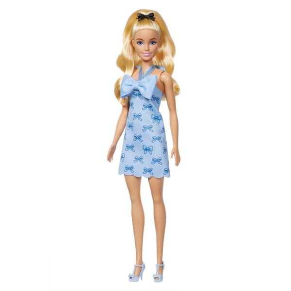 Barbie Fashionista dukke blå sløjfer (HYT93)