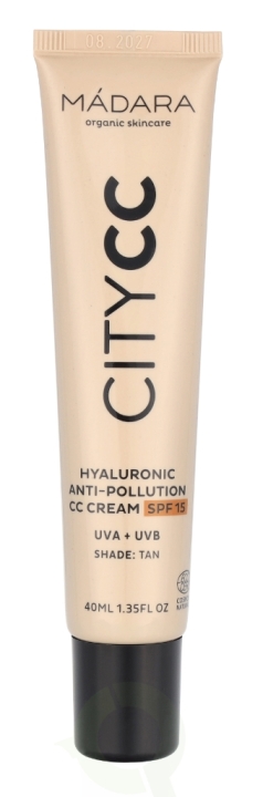 Madara Citycc Anti-Pollution Hyaluronic Cream CC SPF 40 ml 15 Tan