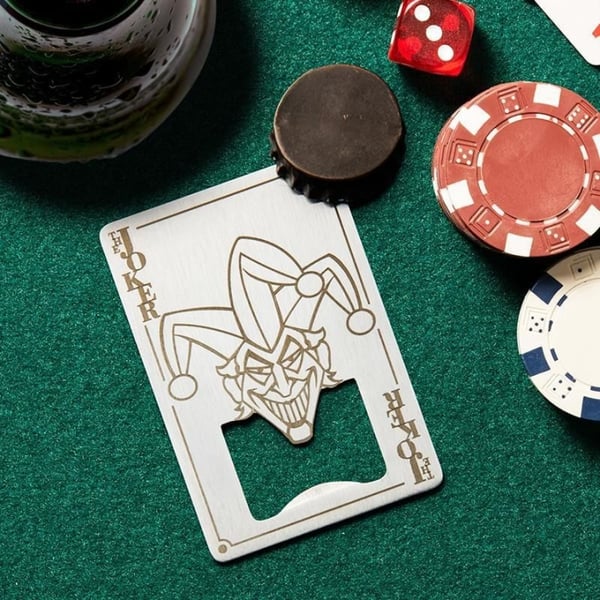 Paladone Flaskeåpner med Joker-spillkort