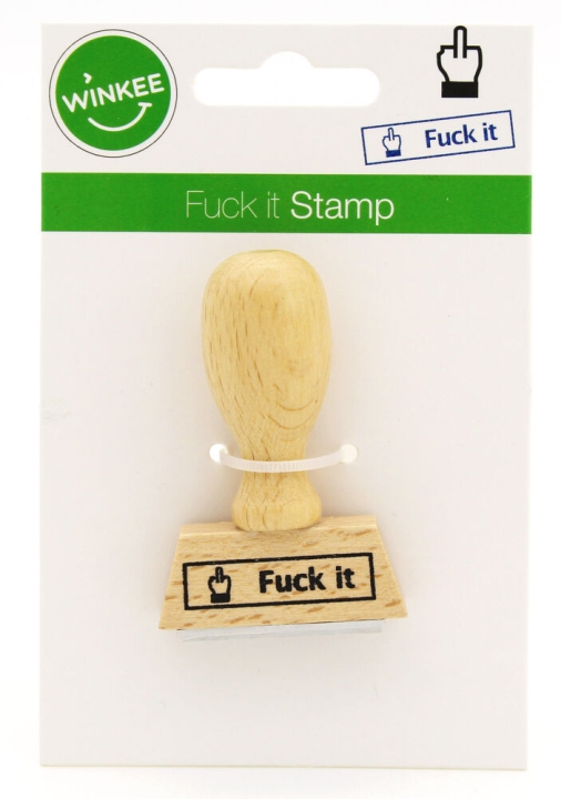 Winkee Fuck It-stämpel