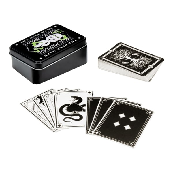 Paladone Harry Potter Dark Arts pelikortit purkissa