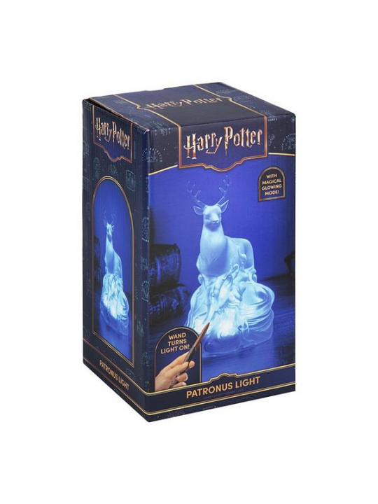 Paladone Patronus-lys med stav-fjernbetjening