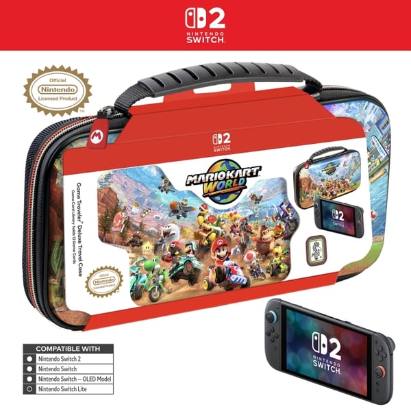 Nintendo Spelresenär: Deluxe resefodral - Mario Kart World