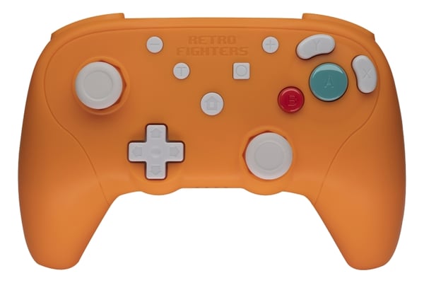 Retro-Fighters BattlerGC 2.4G-kontroller - oransje