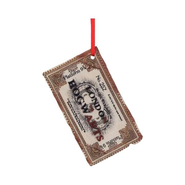 Nemesis Now Harry Potter Galtvort-billett hengende ornament