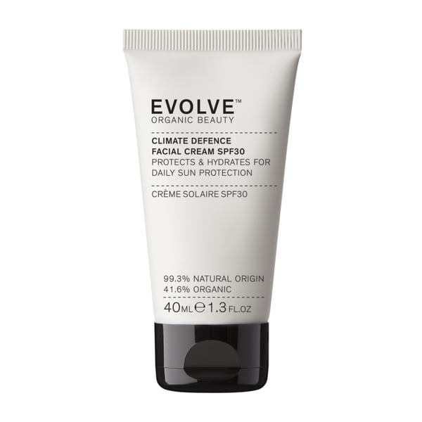 Evolve Beauty Climate Defence Facial Cream SPF 30 - Fargeløs