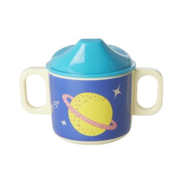 RICE babykopp med 2 håndtak - Galaxy Print