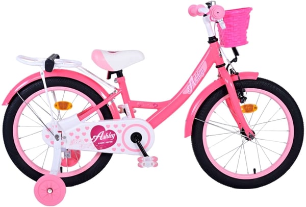 Volare Barnesykkel 18 - Ashley Mørk rosa (51802)